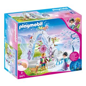 Poarta de cristal catre iarna Playmobil