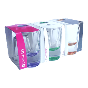 Set 6 pahare pentru shot Uniglass Cheerio 34 ml