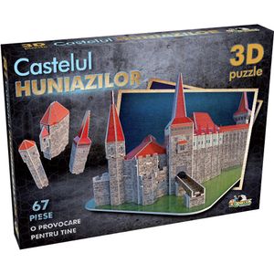 Puzzle 3D - Castelul Huniazilor
