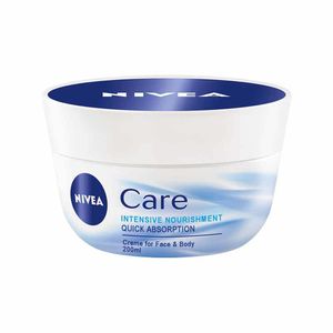 Crema hranitoare Nivea Care pentru fata si corp, 200 ml