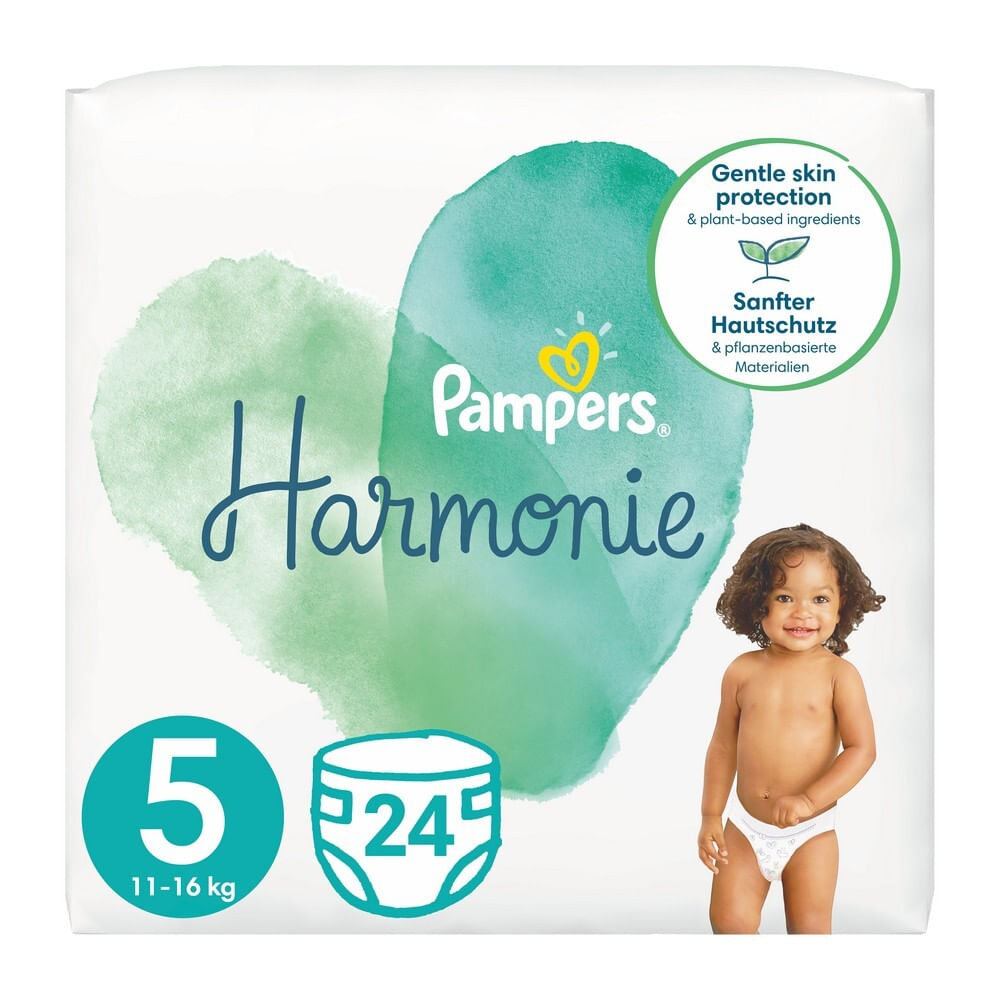 quarter equation miser Scutece Pampers Harmonie Marimea 5, 11 - 16 kg, 24 de bucati | Pret  avantajos - Auchan.ro