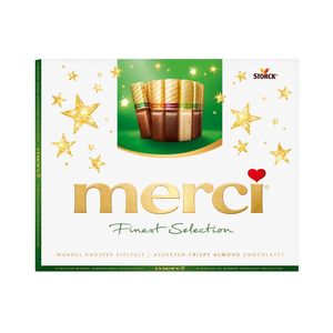 Ciocolata asortata Merci Verde, 250g