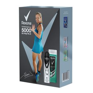 Set pentru cadou Rexoana Men Invisible: deodorant si gel de dus