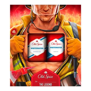 Set pentru cadou Old Spice Whitewater: deodorant stick 50ml + gel de dus 250ml