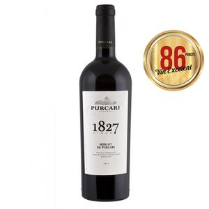 Vin rosu sec de Purcari, Merlot 0.75 l