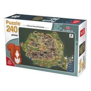 Puzzle flora/fauna Romaniei 240 piese