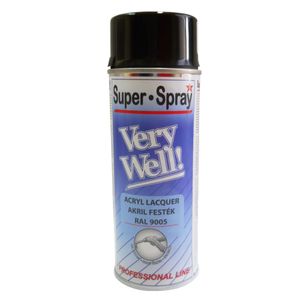 Vopsea spray acrilica Very Well RAL9005 negru mat 400ml
