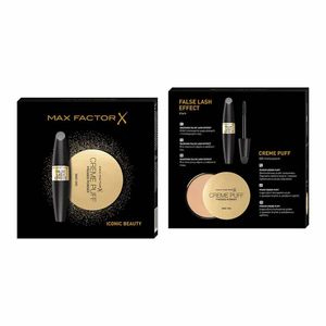 Set pentru cadou Max factor false lash effect mascara black  + creme puff pressed powder 005