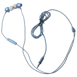 Casti audio Qilive, cu jack, albastru metalic