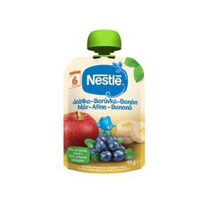 Piure Nestle Mar, Afine si Banana, de la 6 luni, 90 g