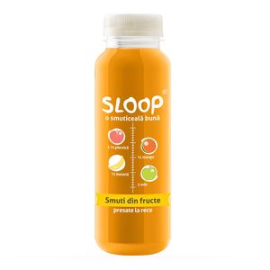 Suc smoothie de piersici si mango Sloop, 250ml