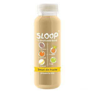 Suc smoothie de cocos si ananas Sloop, 250ml