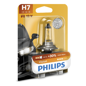 Bec far auto Philips Vision H7 12V 55W cu halogen