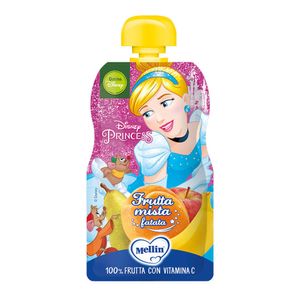 Piure cocktail de fructe Mellin Disney Princesses, 110g