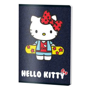 Caiet capsat Pigna cu 60 de file A4, matematica, model Hello Kitty