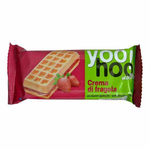 Vafa sandwich cu crema de capsuni Yoohoo, 50 g