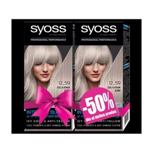 Vopsea pemanenta Syoss Color Baseline 12-59, Cool Platinum Blond