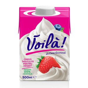 Crema pentru desert Voila, 500ml