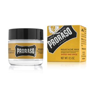 Ceara pentru mustata Proraso Wood and Spice 15 ml