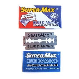 Lame de ras SuperMax Blue Diamond, set 5 bucati