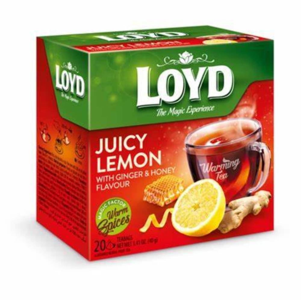 Loyd | Ceai cu si lamaie 40 g Auchan Online