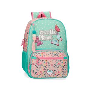 Rucsac pentru scoala 42 cm, Movom Save the Planet