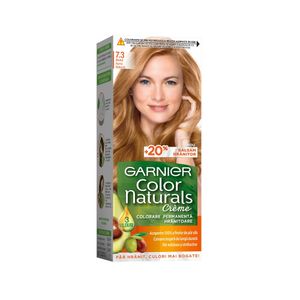 Vopsea de par permanenta cu amoniac Color Naturals 7.3 Blond Auriu Natural