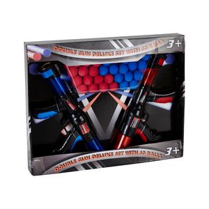 Set 2 arme cu 60 bile din spuma One Two Fun