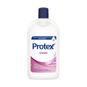 Rezerva de sapun lichid cu ingredient natural antibacterian Protex Cream, 700ml