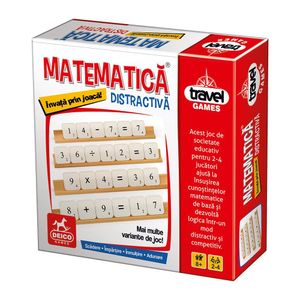Joc de societate Travel Games - Matematica distractiva