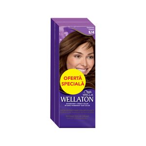 Vopsea pentru par Wellaton 5/4 Castaniu, 100 ml, 1+1-50%