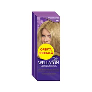 Vopsea pentru par Wellaton 9/1 Blond cenusiu, 100 ml, 1+1-50%