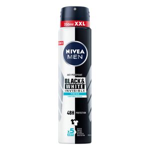 Deodorant spray Nivea Men Black & White Invisible Fresh, 250 ml