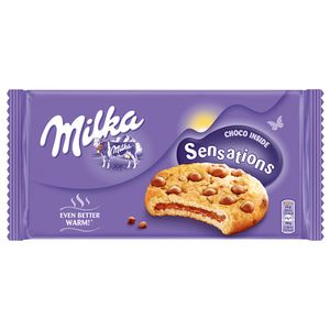Biscuiti Milka Cookie Senzation, 156 g