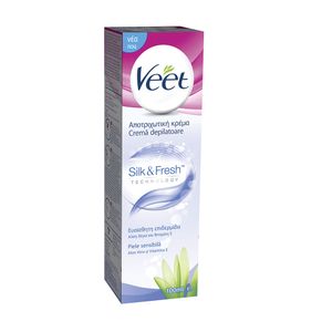 Crema depilatoare Veet Aloe Vera si Vitamina E pentru piele sensibila 100 ml