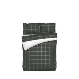 Lenjerie de pat din bumbac Actuel, 4 piese, 220 x 240cm, Model Izac