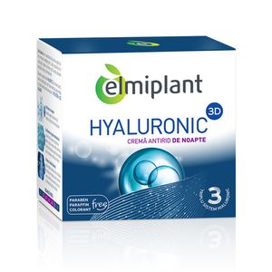 Crema de noapte Elmiplant cu Acid Hyaluronic 50 ml
