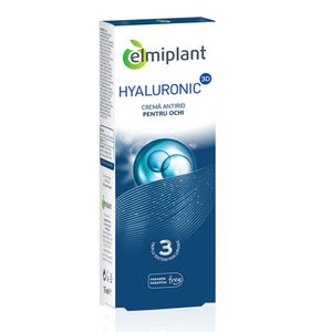 Crema pentru zona ochilor Elmiplant Hyaluronic 3D, 15 ml