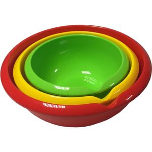 Set 3 boluri rotunde 1.9l, 3l, 4.5l
