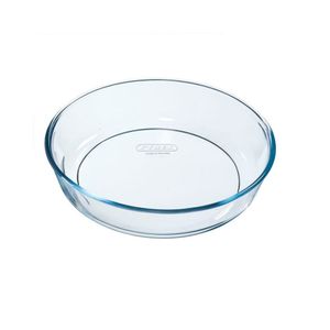 Vas rotund din sticla termoizolanta, 26 cm, 2.1 l
