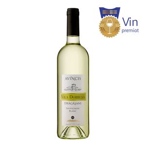 Vin alb sec Vila Dobrusa, Sauvignon Blanc sec 0.75 l