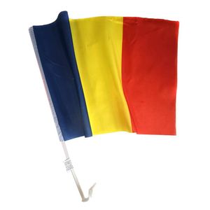 Stegulet auto tricolor, suport plastic