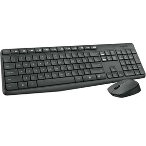 Set tastatura si mouse wireless Logitech MK235