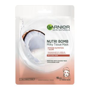Masca servetel cu lapte de cocos Garnier Skin Naturals NutriBomb