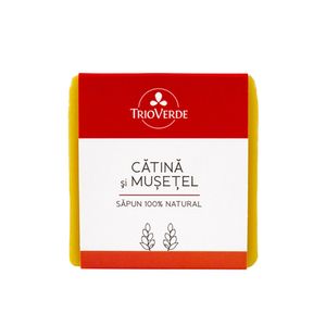 Sapun 100% natural cu Catina & Musetel, 110g