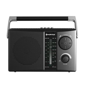 Radio portabil Vortex VO2606, FM, Bluetooth, USB, negru