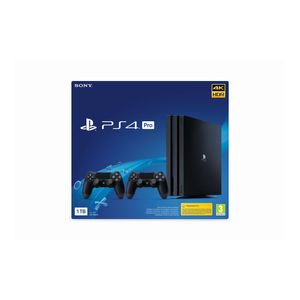 Consola Sony PlayStation 4 PRO, 1TB + Extra controller DS4v2, Culoarea Negru