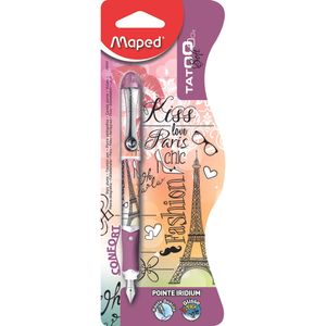 Stilou Maped Tatoo Paris Fashion cu penita din Iridium