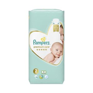 Scutece Pampers Premium Care, marimea 2, 4 - 8 kg, 46 de bucati
