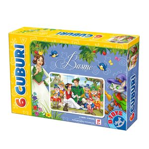 Puzzle Cuburi Basme 6 bucati - D-Toys